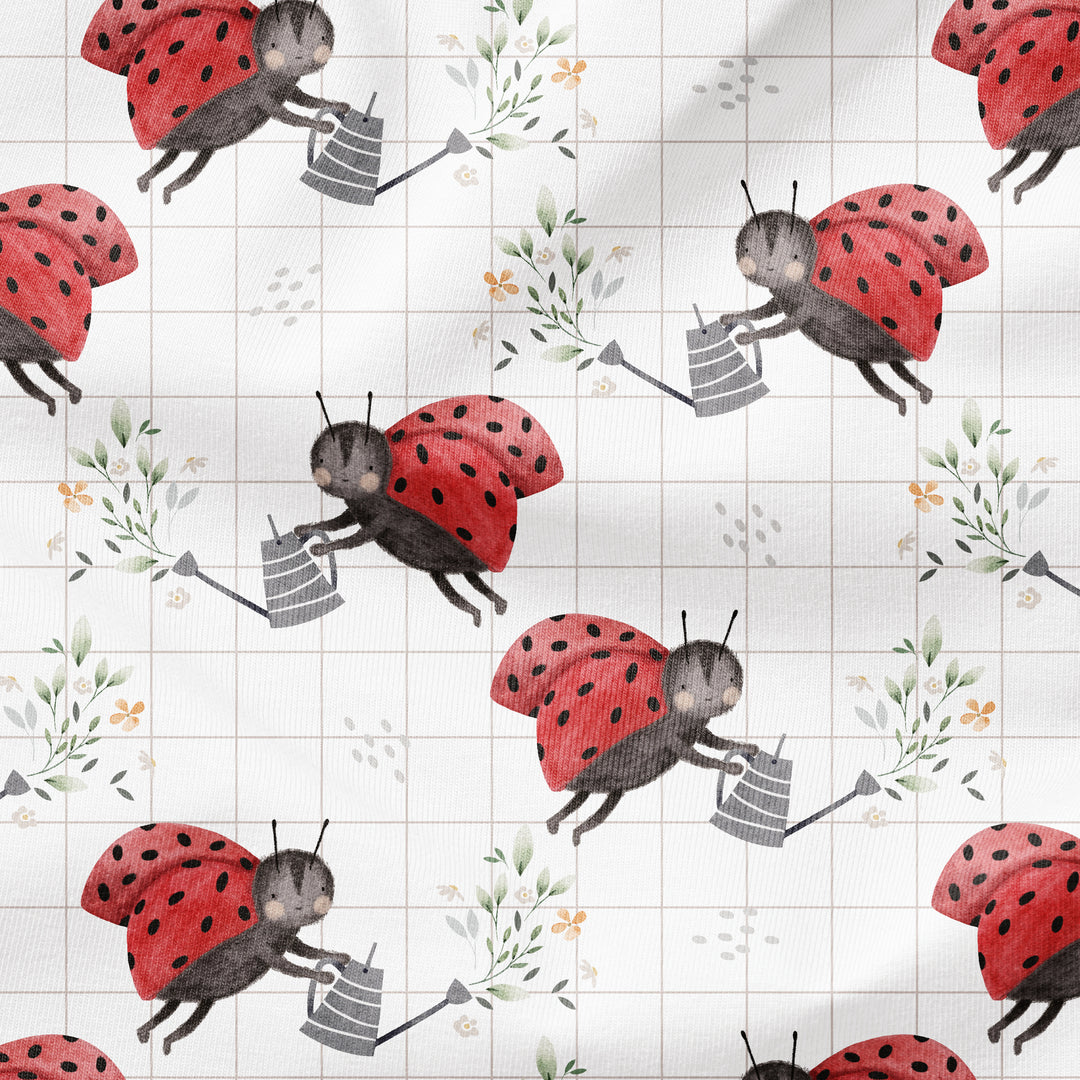 RUBEN THE LADYBUG WATERING PLANTS