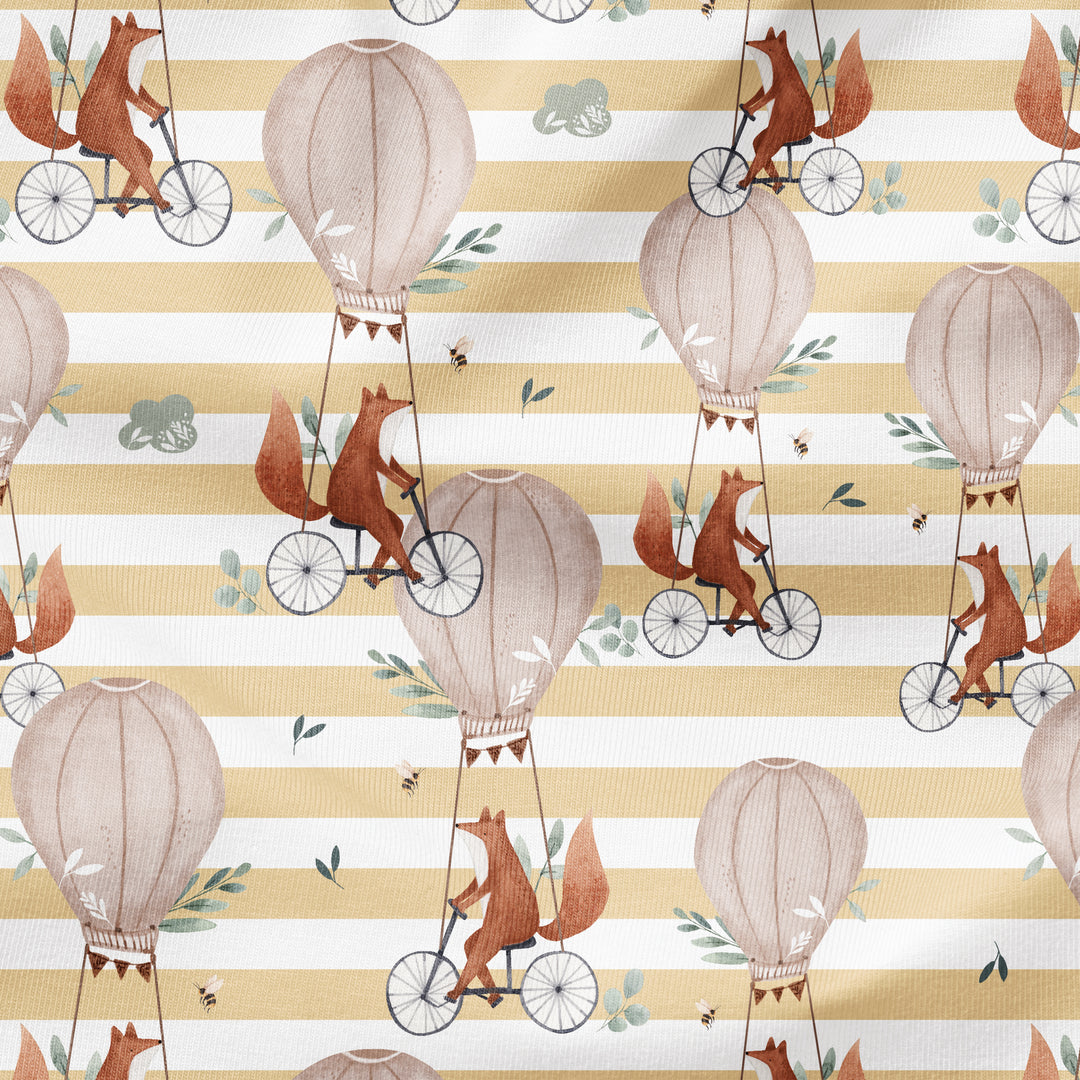 ARNOLD IN A HOT AIR BALOON BICYCLE