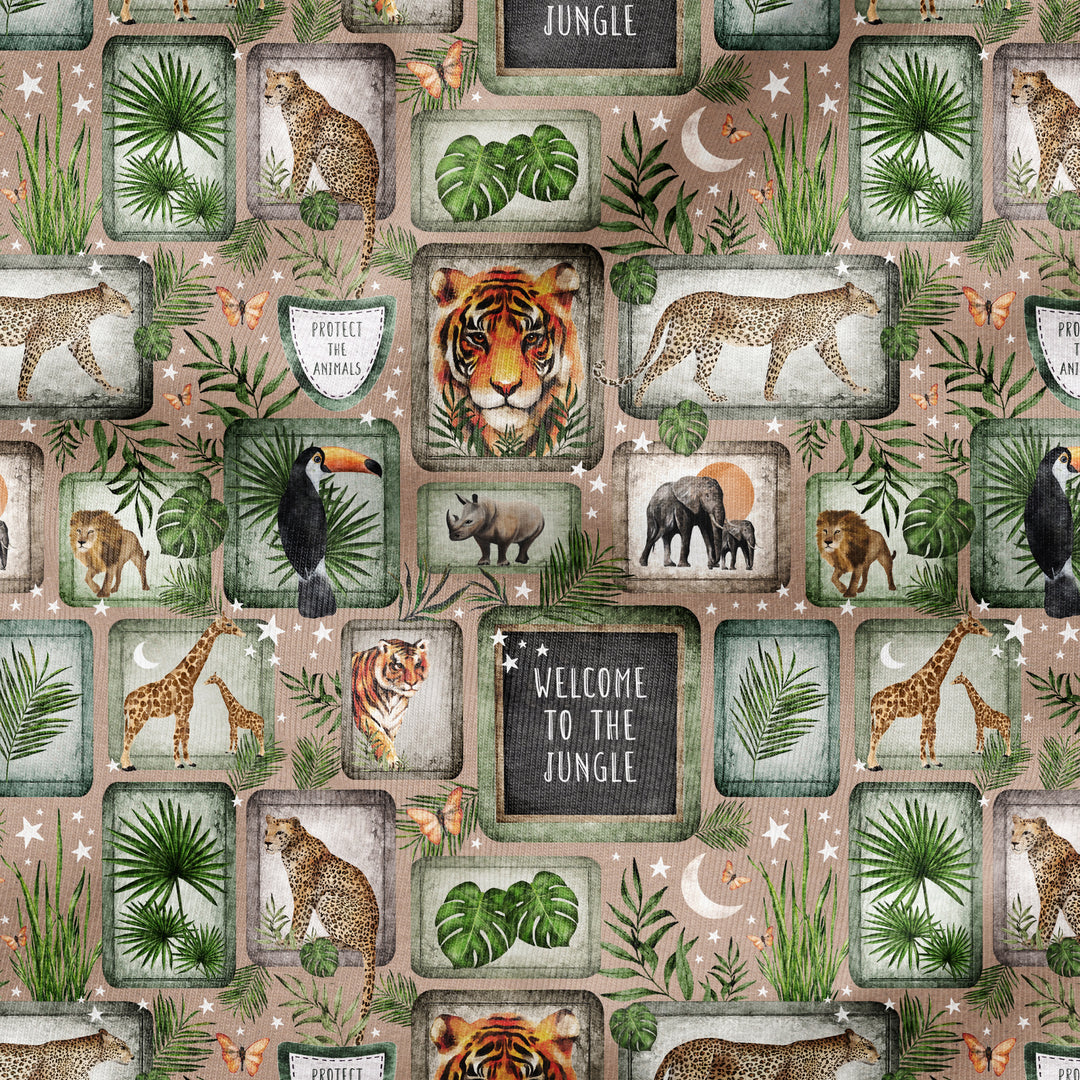 WELCOME TO THE JUNGLE SCRAP BOOK