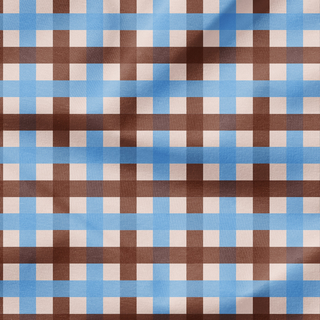 CHOCOLATE MILK COW GINGHAM