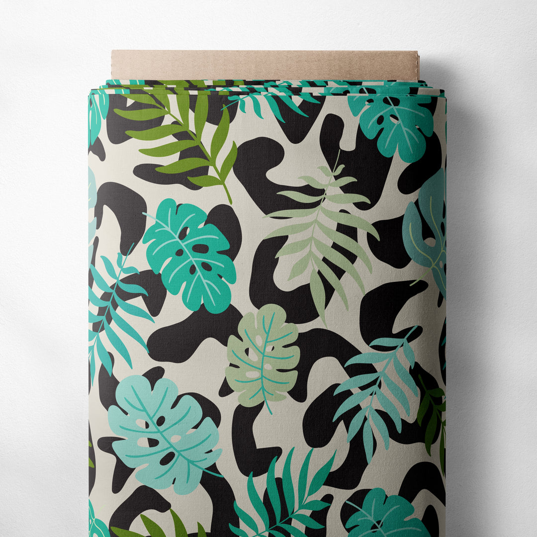 LEAVES W/ LEOPARD