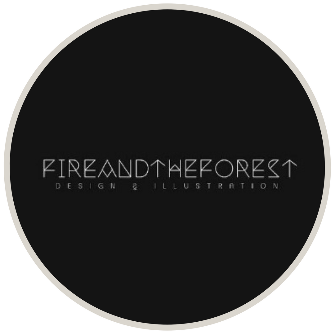 Fire and The Forest Design & Illustrations