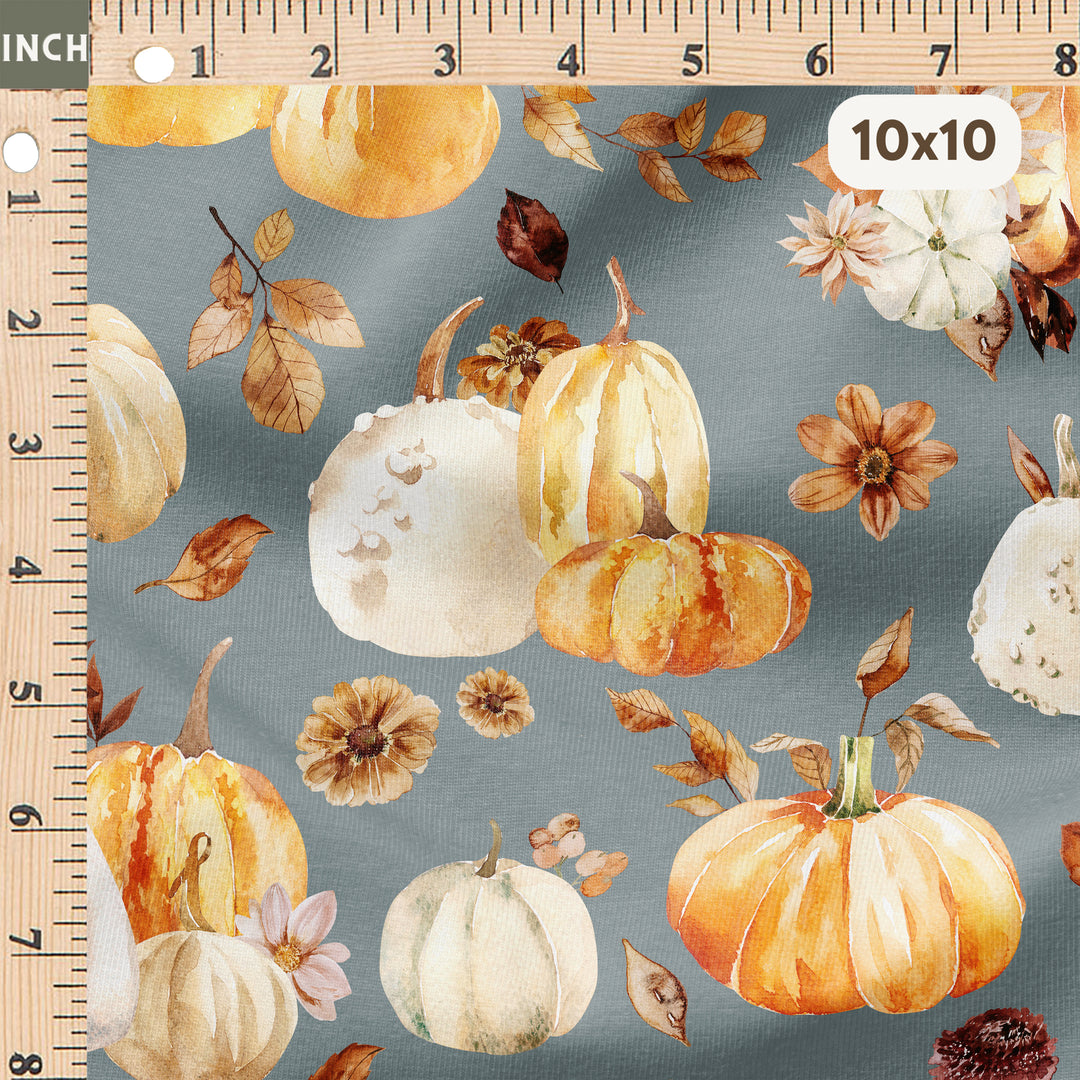 FALL VINTAGE FLORAL PUMPKINS