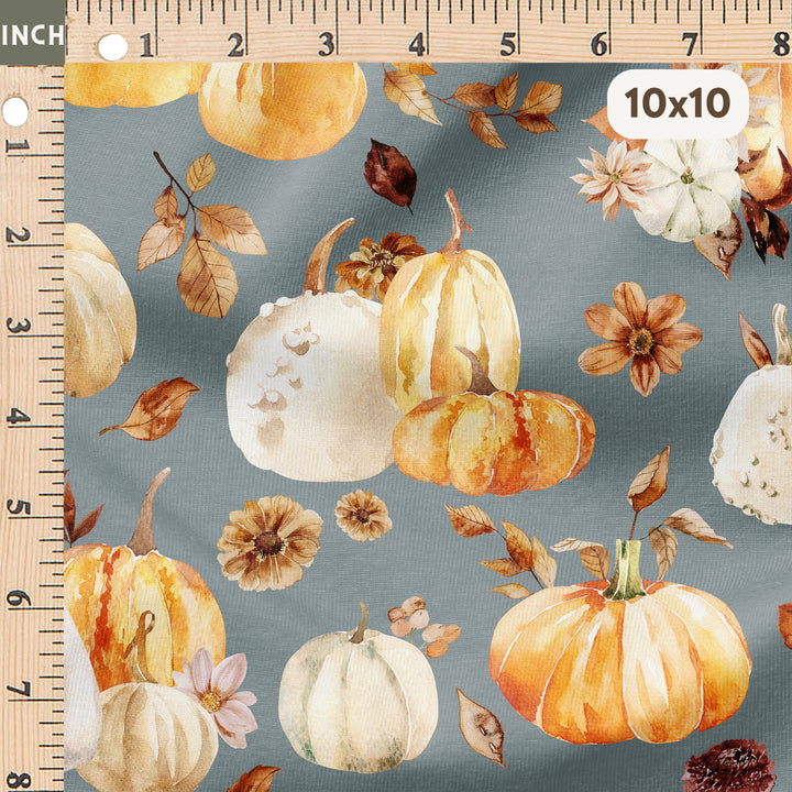 FALL VINTAGE FLORAL PUMPKINS