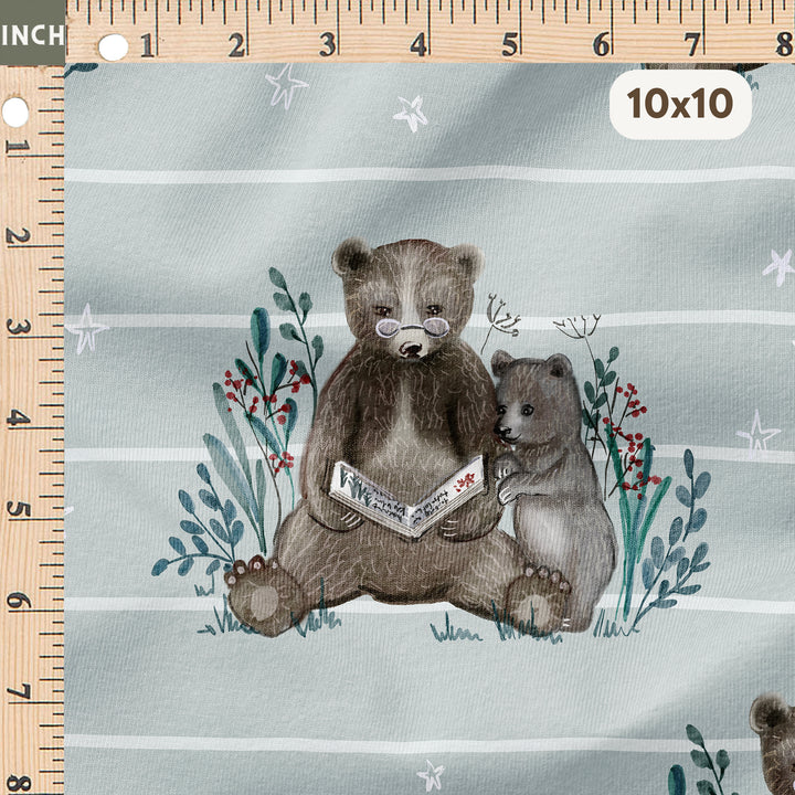 WOODLAND DADDY BEAR & BABY BEAR