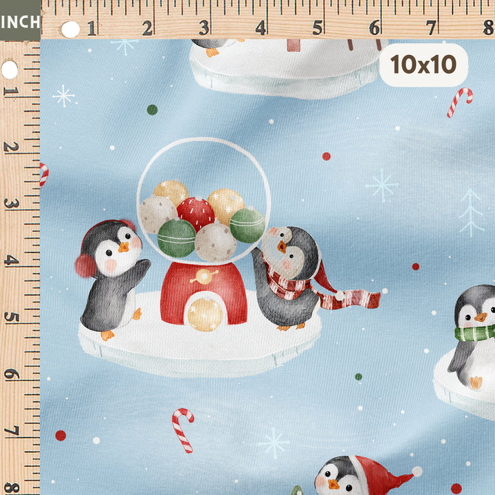 PENGUINS CHRISTMAS VILLAGE