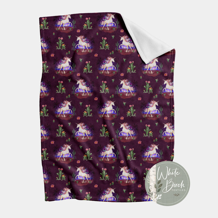 DESERT UNICORN FINISHED BLANKET