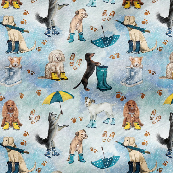 DOGS IN WELLIES