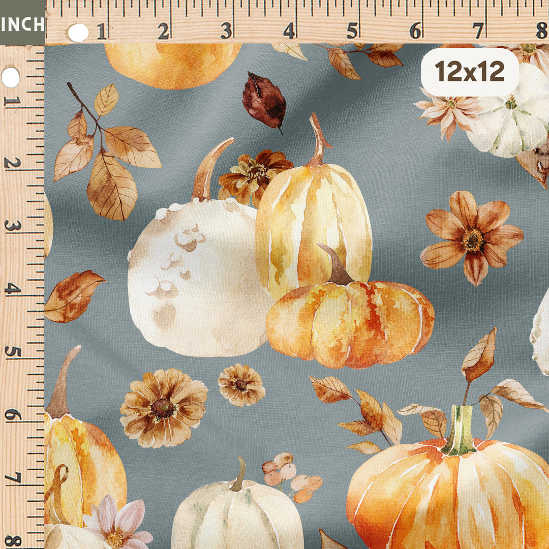FALL VINTAGE FLORAL PUMPKINS