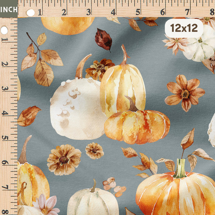FALL VINTAGE FLORAL PUMPKINS