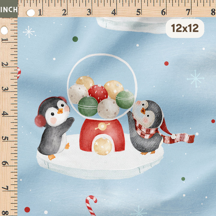 PENGUINS CHRISTMAS VILLAGE