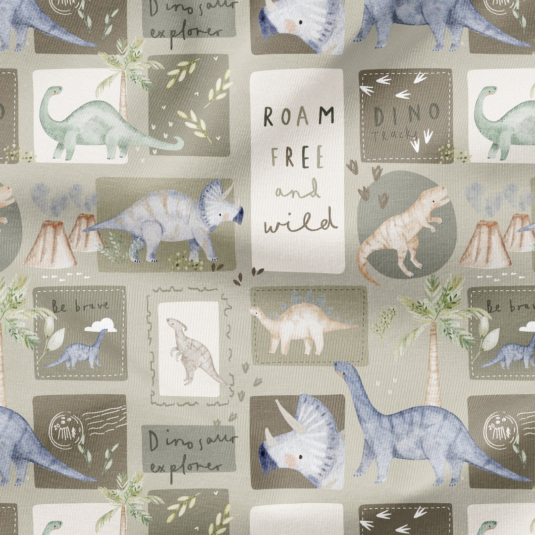 ROAM FREE & WILD DINOSAUR STAMPS