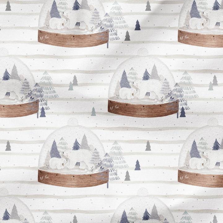 POLAR BEAR SNOW GLOBE