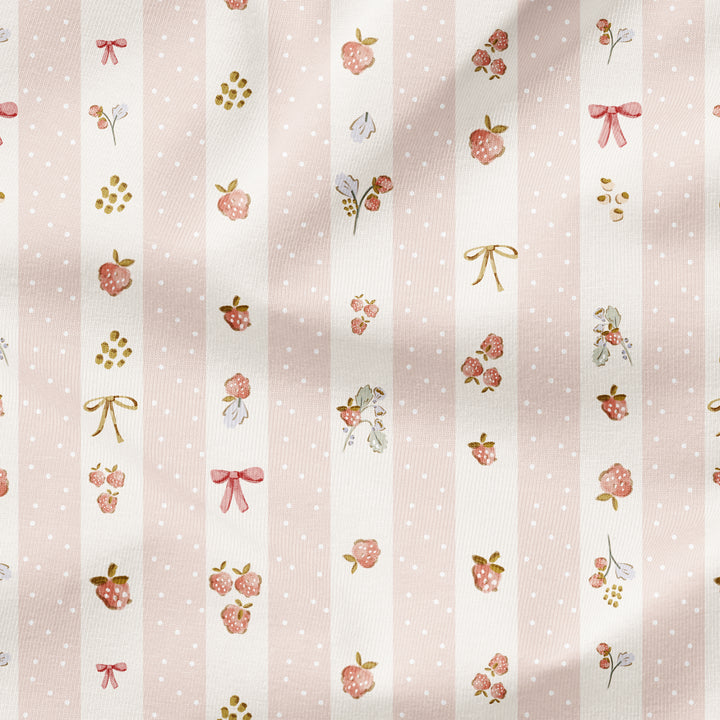 VINTAGE BERRY STRIPE