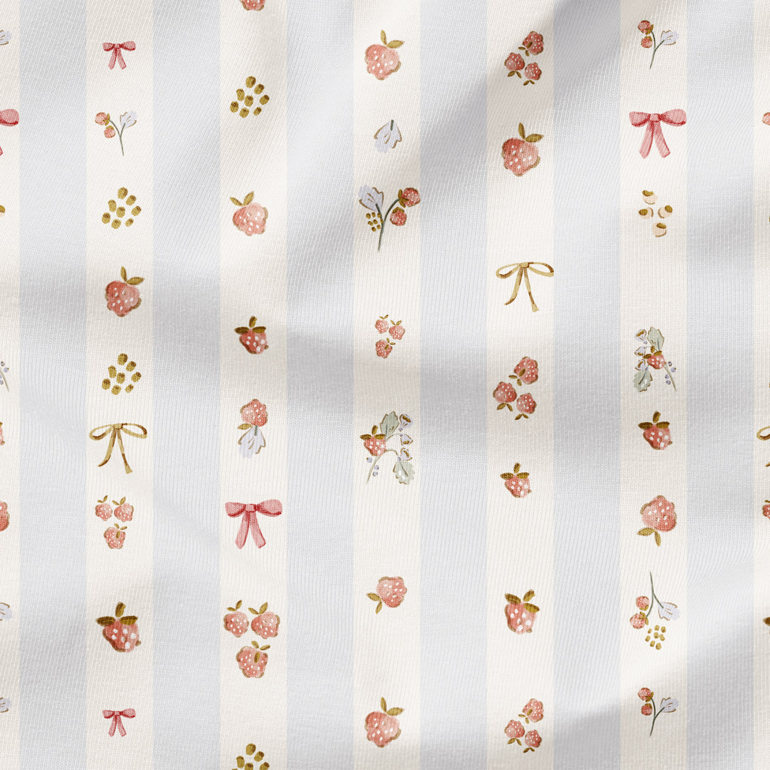 VINTAGE BERRY STRIPE