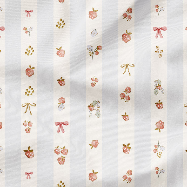 VINTAGE BERRY STRIPE