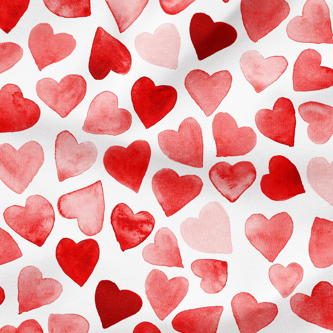 WATERCOLOR VALENTINE HEARTS