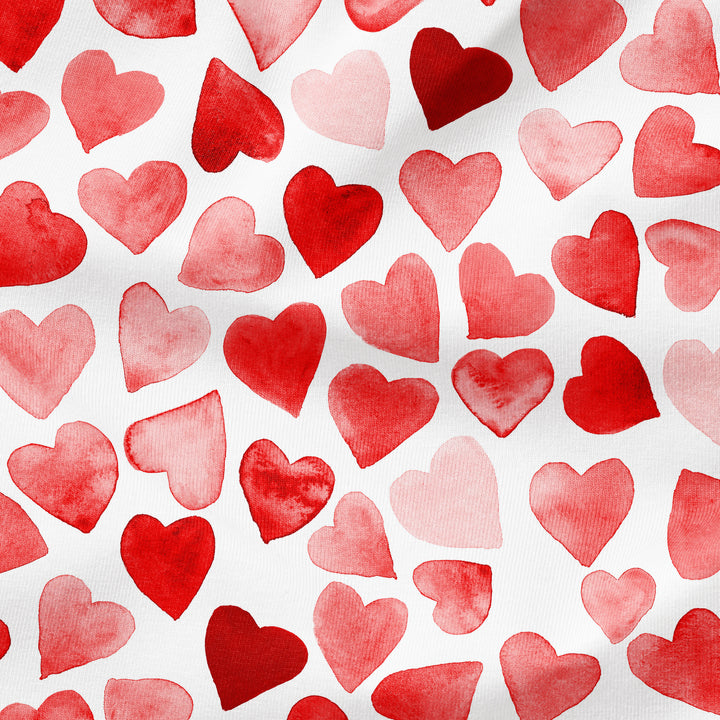 WATERCOLOR VALENTINE HEARTS
