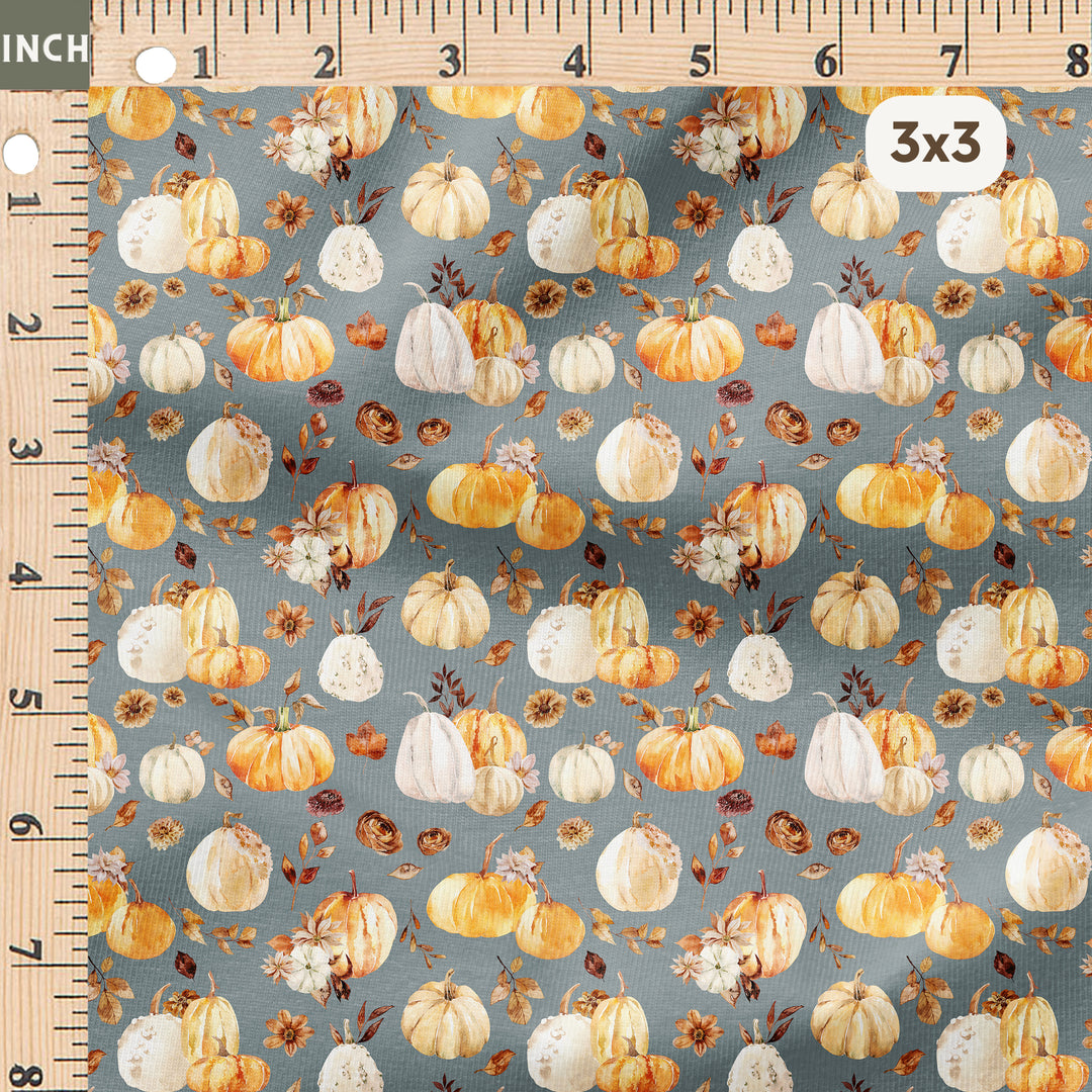 FALL VINTAGE FLORAL PUMPKINS
