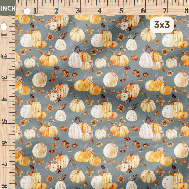 FALL VINTAGE FLORAL PUMPKINS