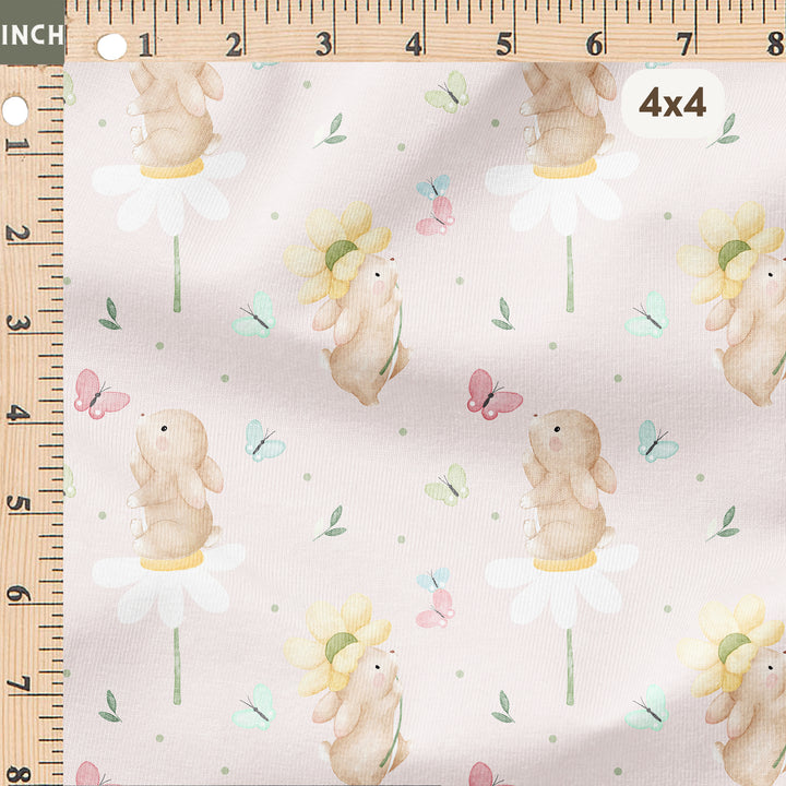 LITTLE BUNNY & BUTTERFLIES