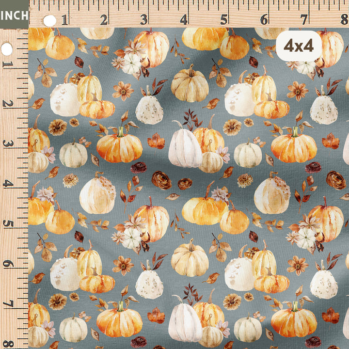 FALL VINTAGE FLORAL PUMPKINS