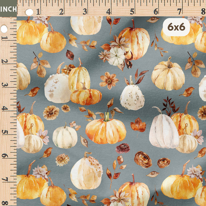 FALL VINTAGE FLORAL PUMPKINS