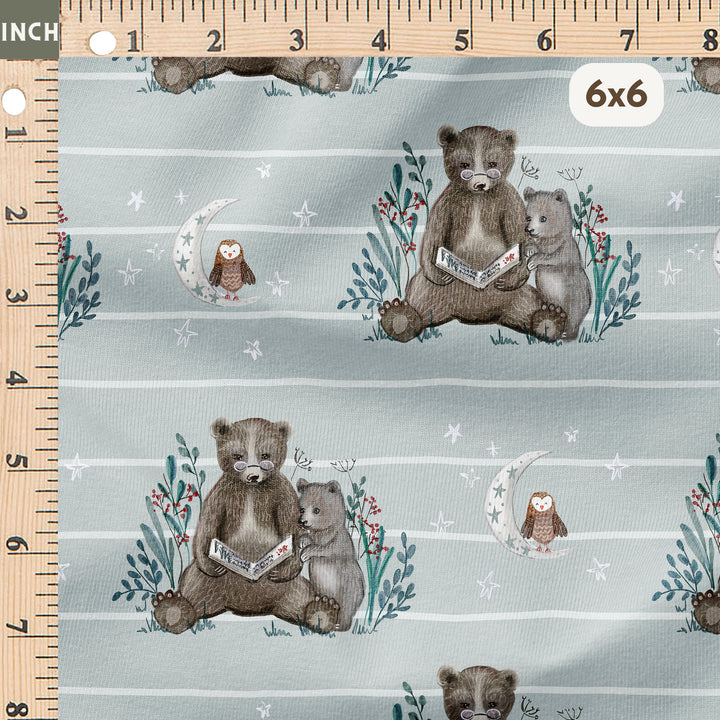WOODLAND DADDY BEAR & BABY BEAR