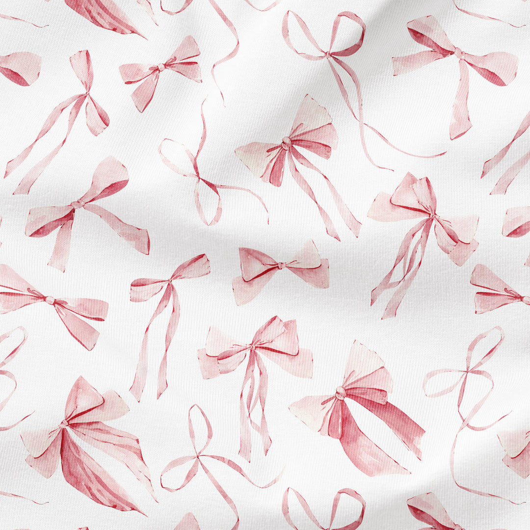 DAINTY PINK COUQETTE BOWS