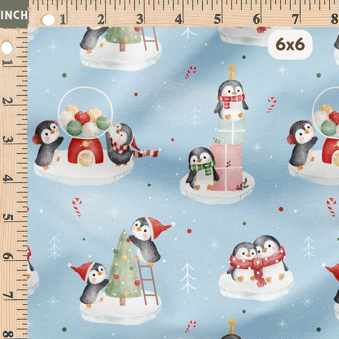 PENGUINS CHRISTMAS VILLAGE