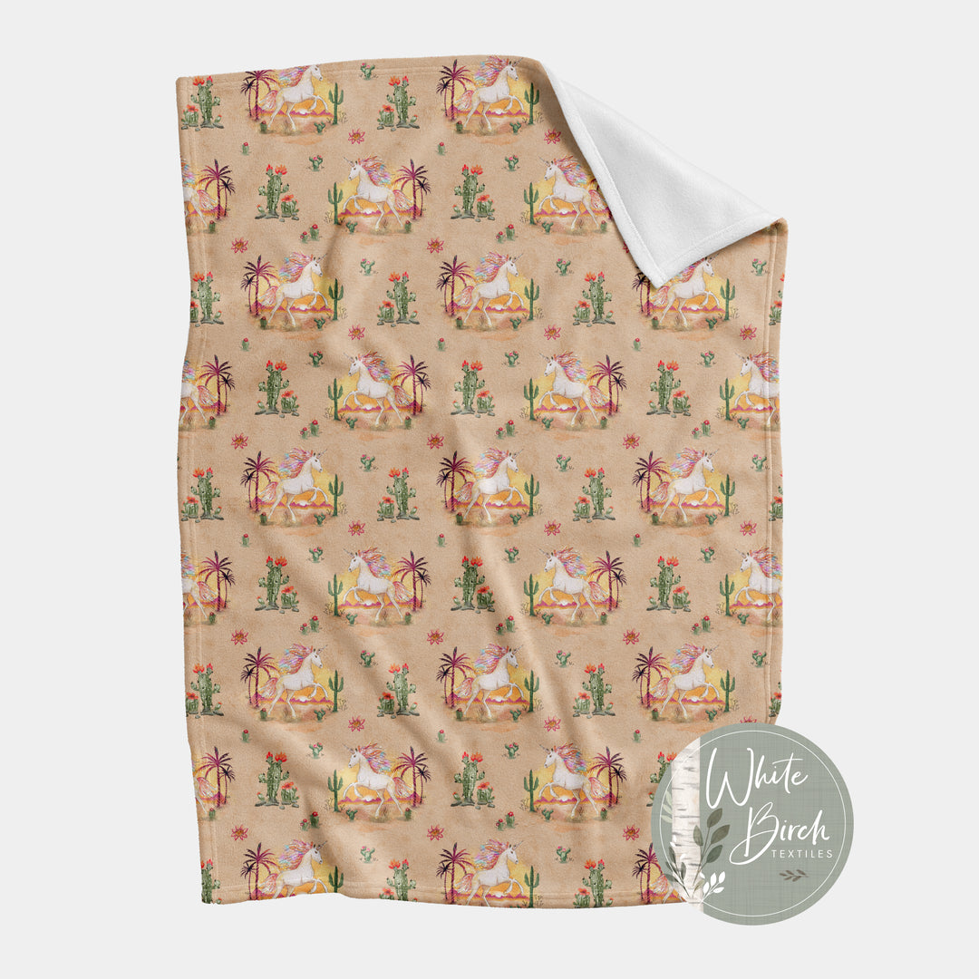 DESERT UNICORN FINISHED BLANKET