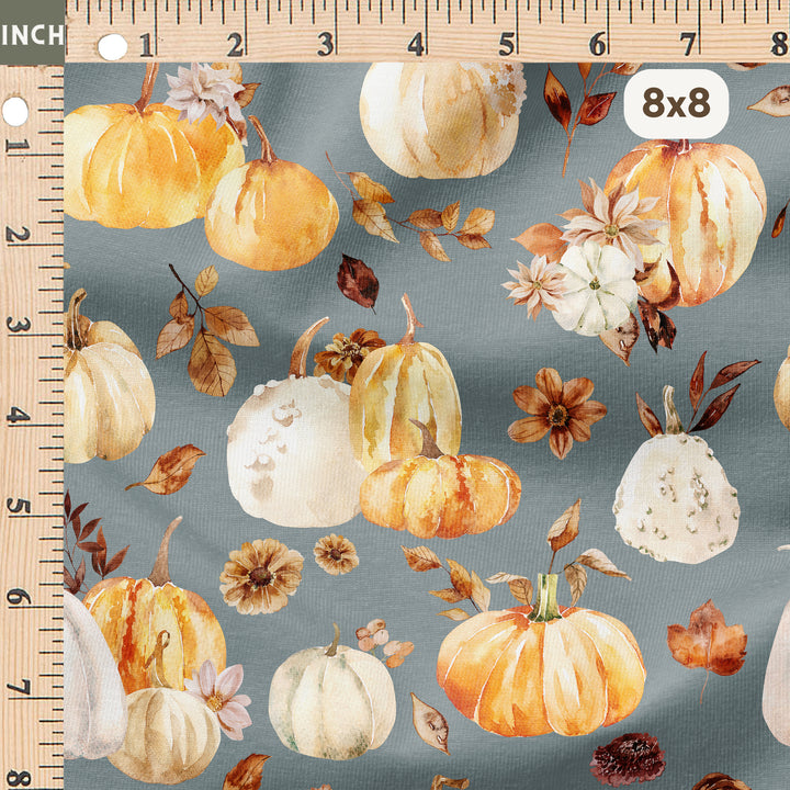 FALL VINTAGE FLORAL PUMPKINS
