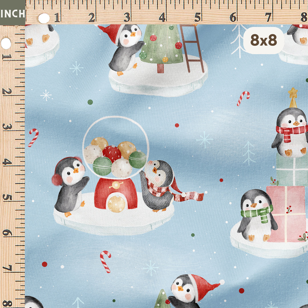 PENGUINS CHRISTMAS VILLAGE