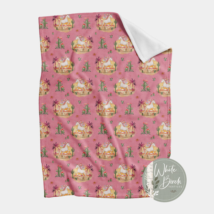 DESERT UNICORN FINISHED BLANKET