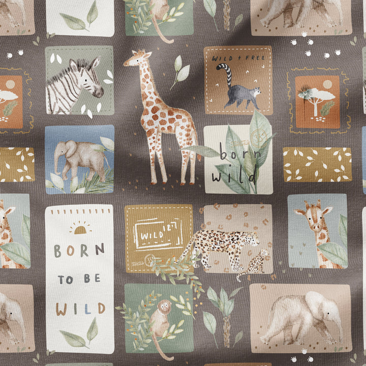 BORN TO BE WILD SAFARI STAMPS