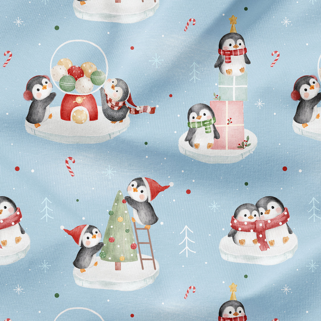 PENGUINS CHRISTMAS VILLAGE