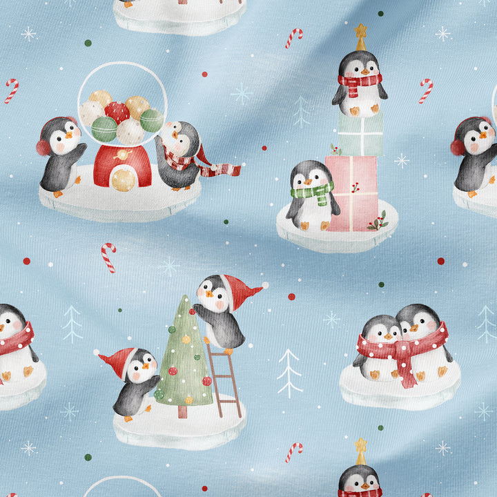 PENGUINS CHRISTMAS VILLAGE
