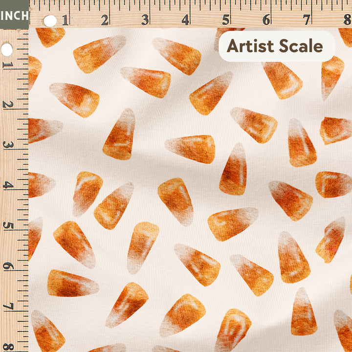 HALLOWEEN WATERCOLOR CANDY CORN