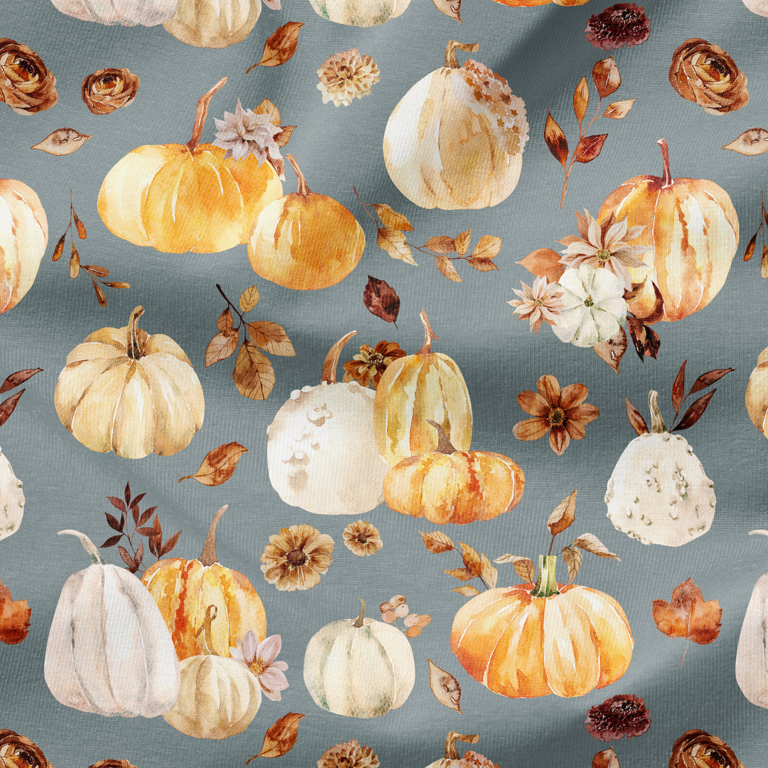 FALL VINTAGE FLORAL PUMPKINS
