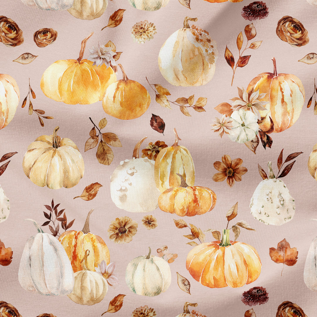 FALL VINTAGE FLORAL PUMPKINS