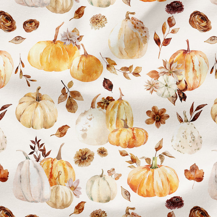 FALL VINTAGE FLORAL PUMPKINS