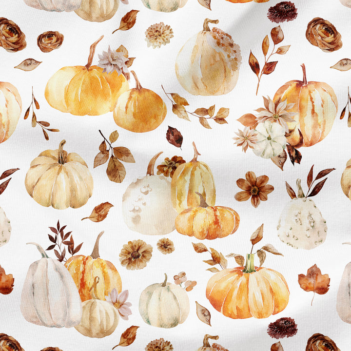 FALL VINTAGE FLORAL PUMPKINS