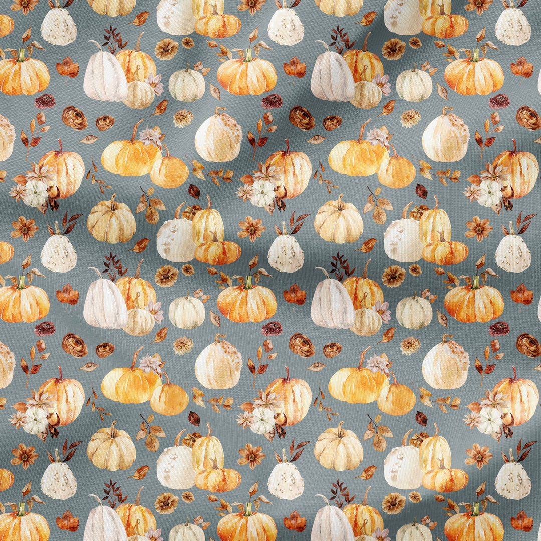 FALL VINTAGE FLORAL PUMPKINS