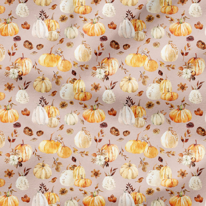 FALL VINTAGE FLORAL PUMPKINS