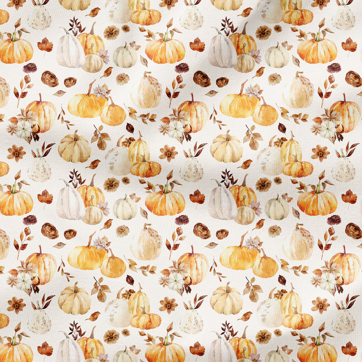 FALL VINTAGE FLORAL PUMPKINS