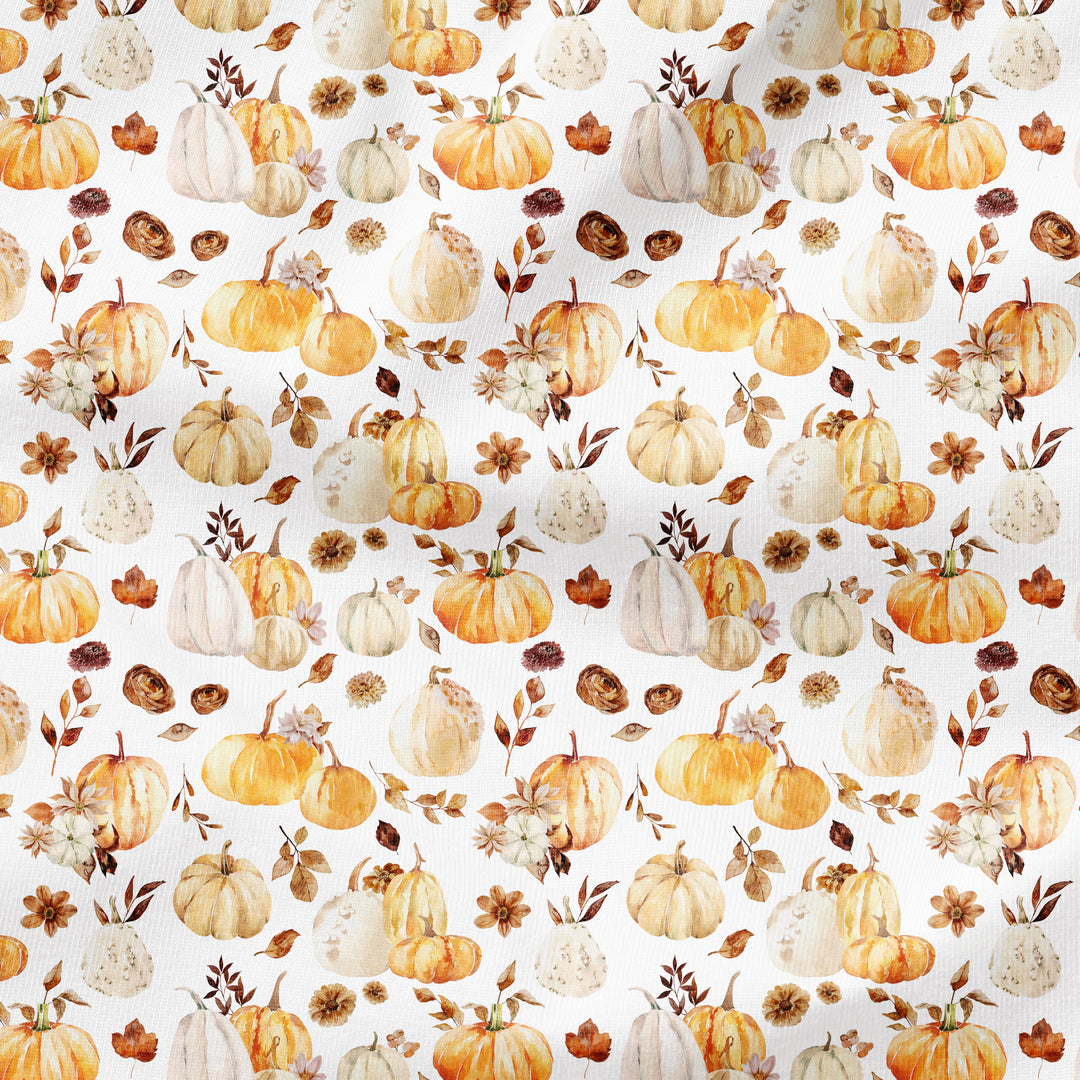 FALL VINTAGE FLORAL PUMPKINS