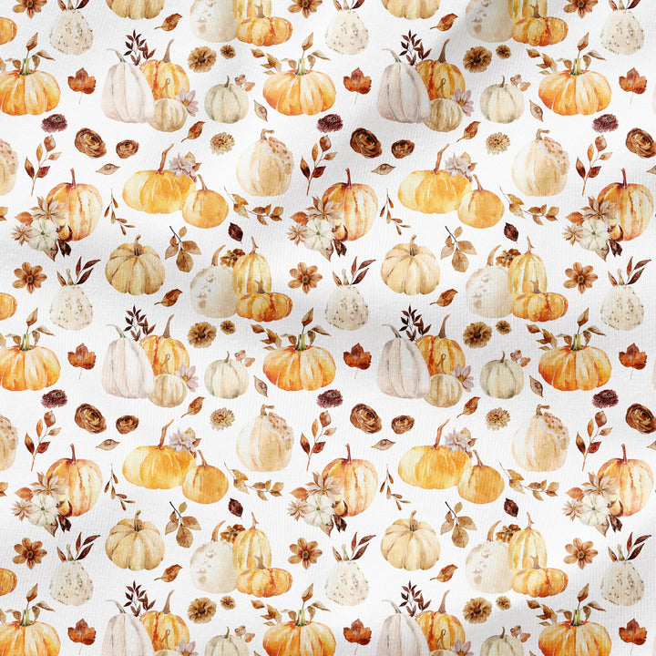 FALL VINTAGE FLORAL PUMPKINS