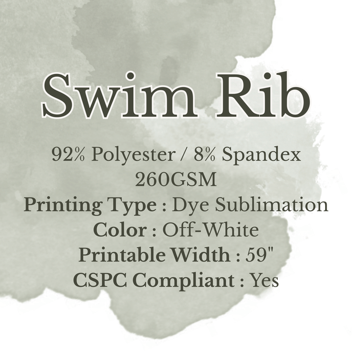 SWIM RIB - CUSTOM UPLOAD