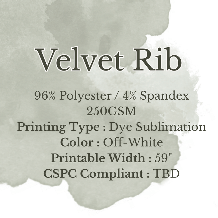 VELVET RIB - CUSTOM UPLOAD