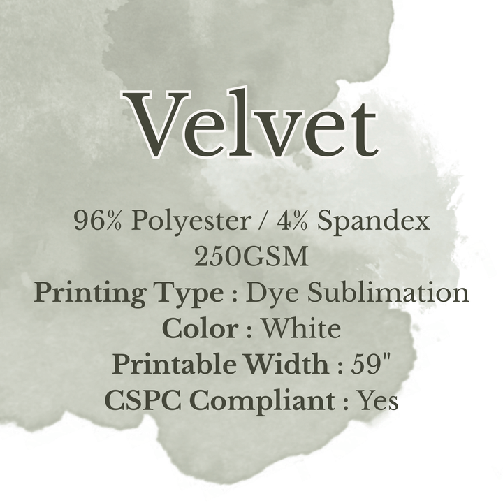 VELVET - CUSTOM UPLOAD